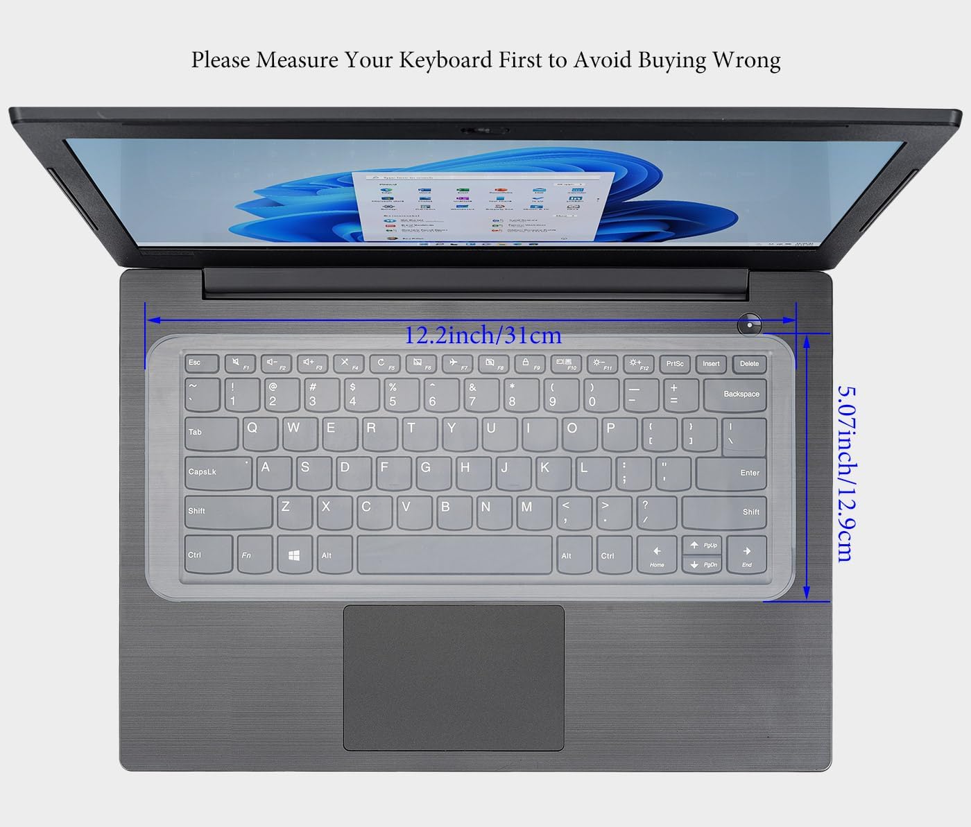 Protector de teclado universal para Notebook